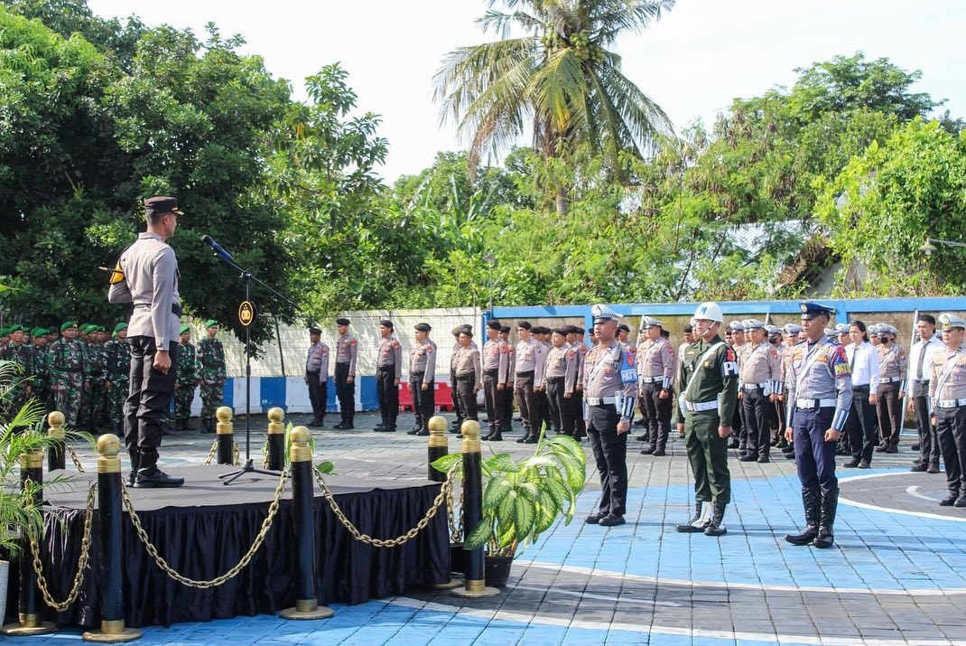 600 PERSONEL GABUNGAN DITERJUNKAN DALAM PENGAMANAN PERAYAAN LEBARAN 2024