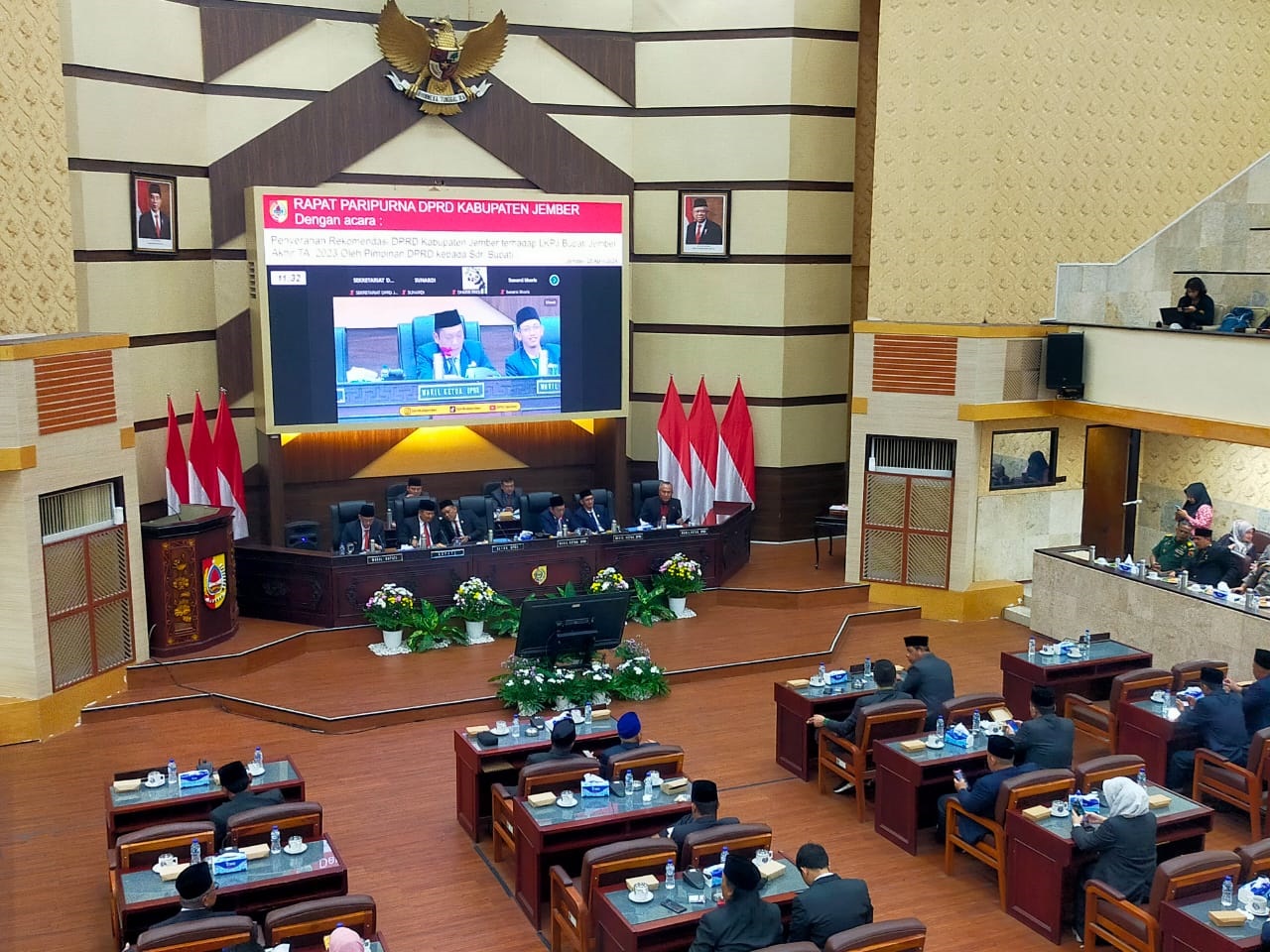 LEGISLATIF NILAI KINERJA BUPATI HENDY BELUM MAKSIMAL DALAM  WUJUDKAN JANJINYA