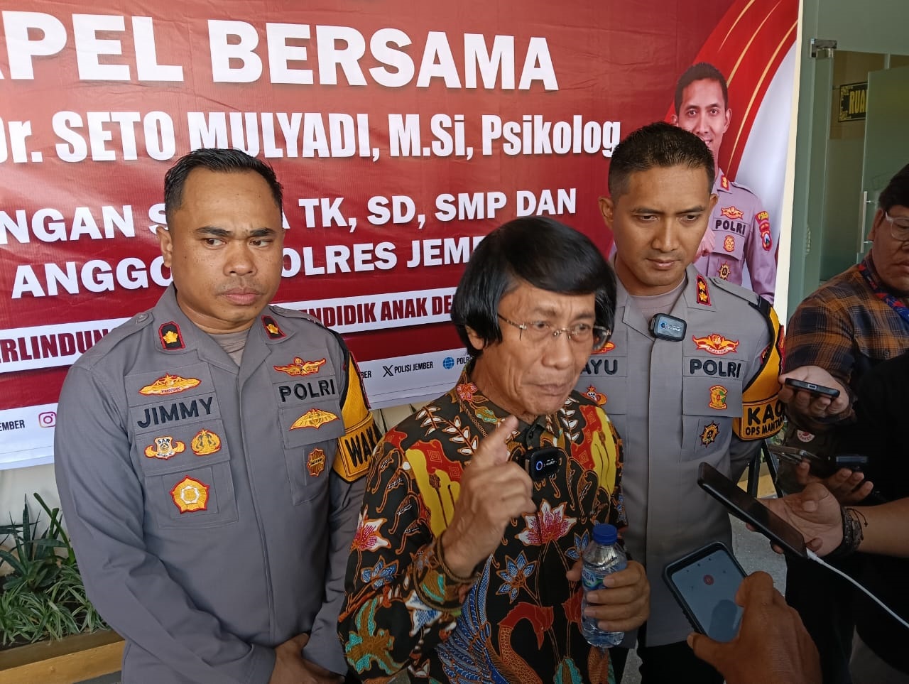 RAIH KAK SETO AWARD, POLRES JEMBER INGIN WUJUDKAN ANTI BULLYING PELAJAR