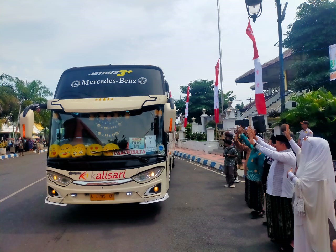 KLOTER TERAKHIR JCH DIBERANGKATKAN, 59 CADANGAN LUNAS MENUNGGU INFORMASI KEMENAG KANWIL PROVINSI