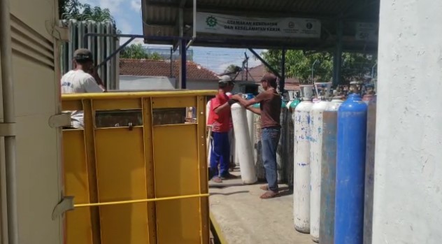 STOK OKSIGEN DI JEMBER TERBATAS, PRIORITASKAN RS RUJUKAN COVID-19