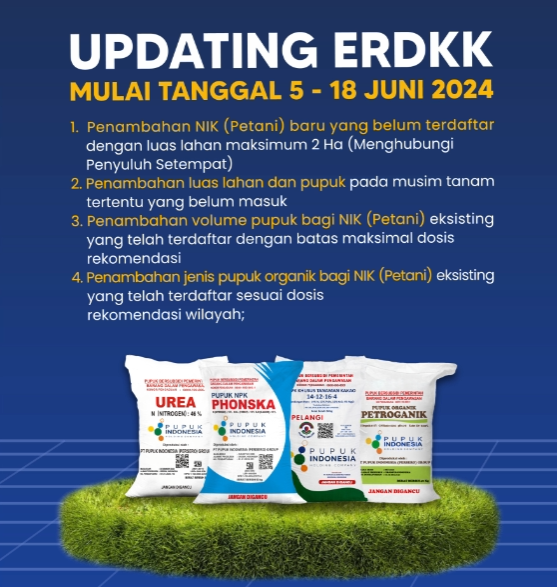 UPDATE DATA E-RDKK, PETANI  BISA LANGSUNG DAPAT ALOKASI PUPUK SUBSIDI?