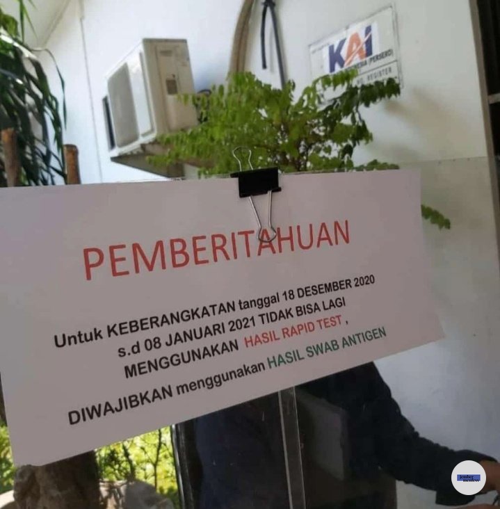 BELUM ADA ATURAN RESMI PENGGUNAAN SWAB ANTIGEN SEBAGAI DOKUMEN KESEHATAN PERJALANAN