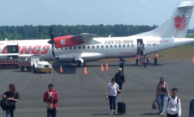 MASKAPAI TUNGGAL DI BANDARA NOTOHADINEGORO JEMBER KEMBALI TERBANG AWAL TAHUN 2021