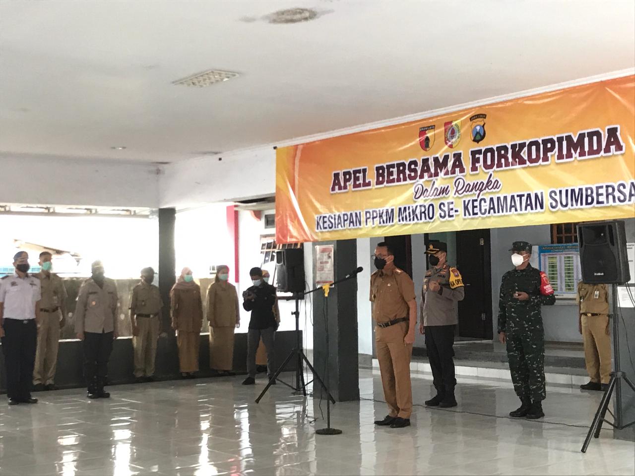 KECAMATAN SUMBERSARI JEMBER MULAI BERLAKUKAN PPKM MIKRO