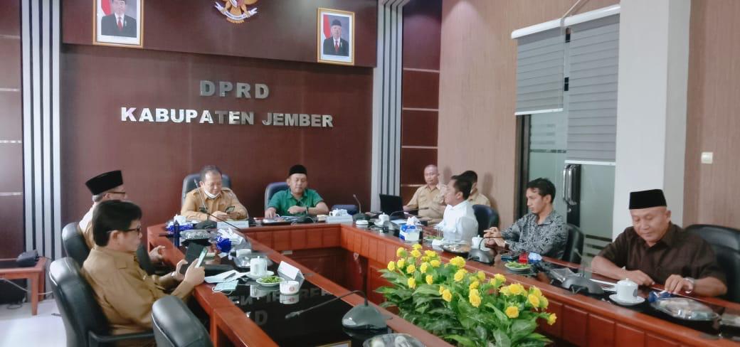 PEMKAB DAN DPRD JEMBER BAHAS PERCEPATAN KUA PPAS APBD 2021