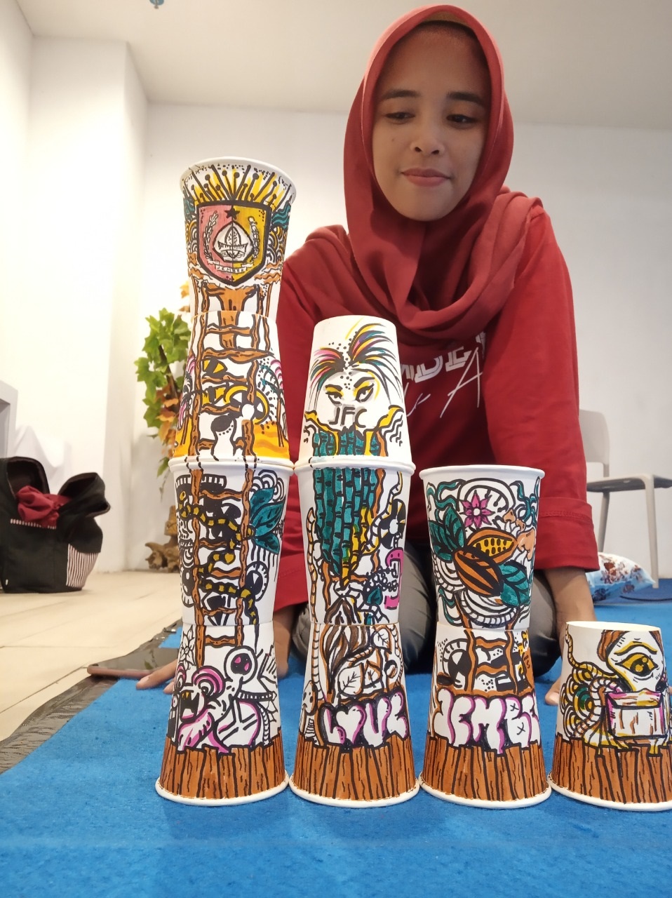 JEMBER DOODLE ART, KOMUNITAS PECINTA SENI MENGGAMBAR DOODLE YANG BISA MENJADI MATA PENCAHARIAN