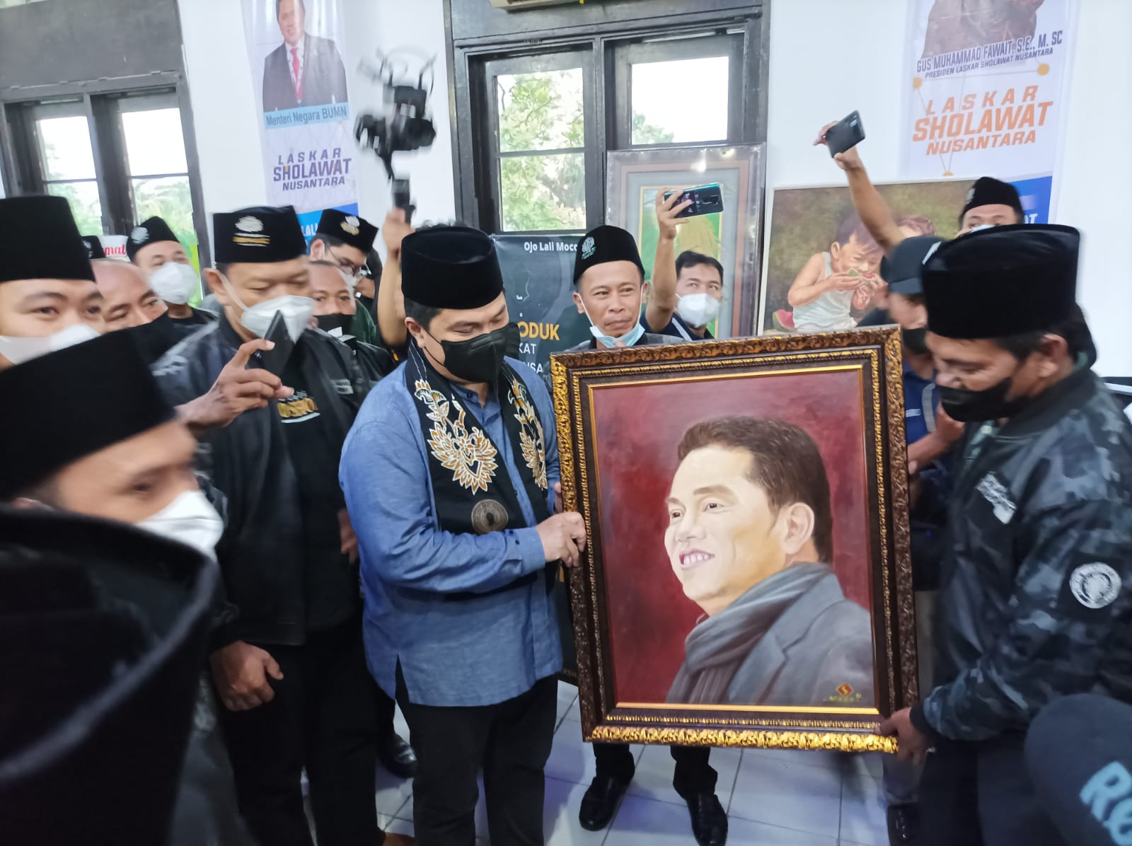 KUNJUNGI JEMBER, MENTERI BUMN ERICK THOHIR SINGGUNG KESENJANGAN EKONOMI DAMPAK COVID-19