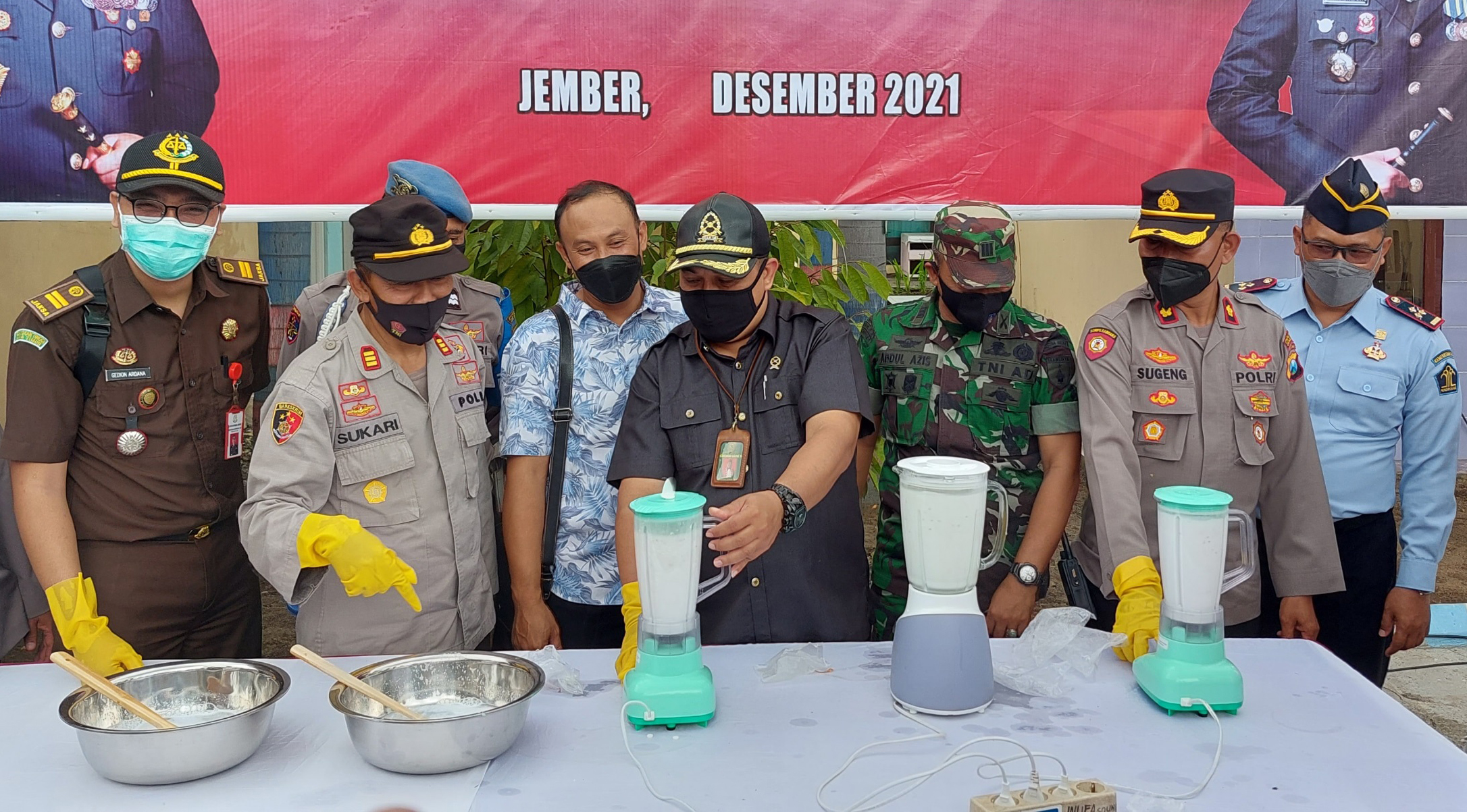 PENGUNGKAPAN KASUS NARKOBA MENINGKAT, POLRES JEMBER WASPADAI PEREDARAN SABU-SABU