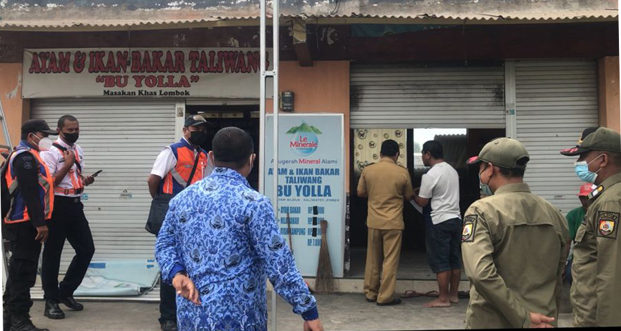 TEMPATI PINGGIRAN REL KA, PEDAGANG DI KALIWATES SEGERA DIGUSUR NAMUN BELUM DAPAT RELOKASI