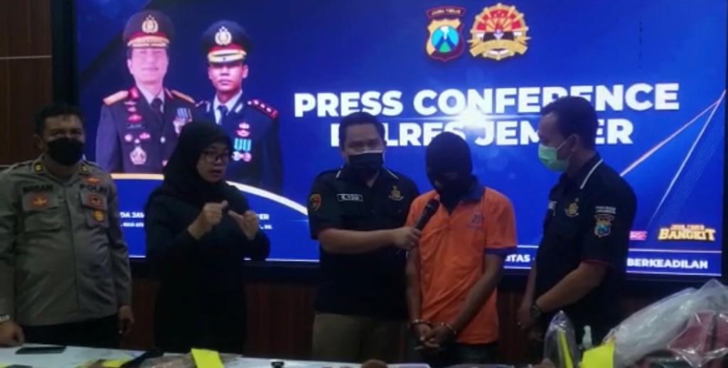 POLISI UNGKAP MOTIF TERSANGKA PEMBUNUHAN DI PATRANG, NEKAT HABISI KORBAN KARENA TAK DIBERI PINJAMAN