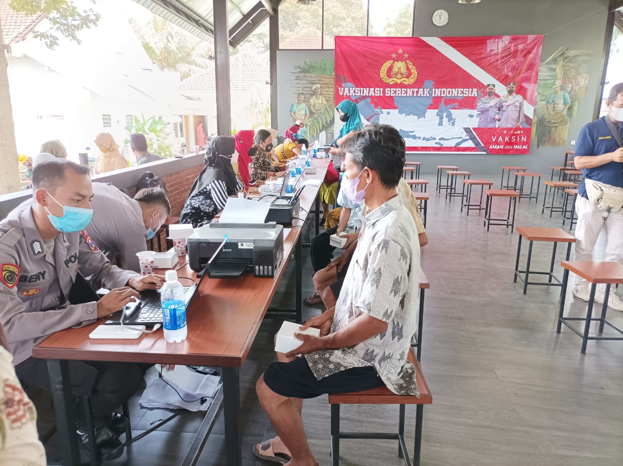 PERCEPATAN VAKSINASI BOOSTER DI KABUPATEN JEMBER TERUS DIKEBUT