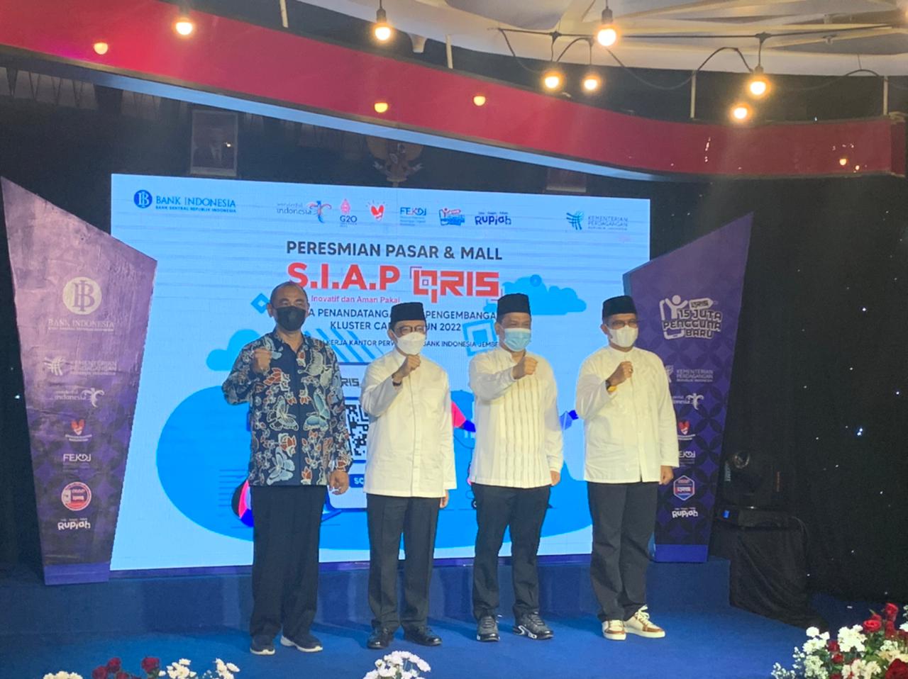 BI DORONG PERTUMBUHAN EKONOMI JEMBER MELALUI PROGRAM PASAR DAN MALL SIAP QRIS