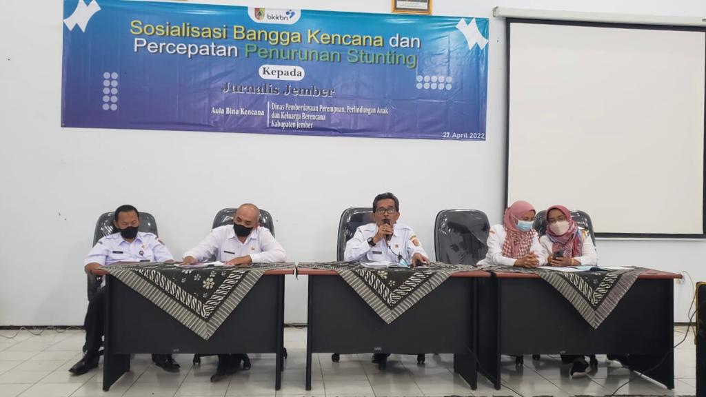 DP3AKB JEMBER OPTIMIS CAPAI TARGET PREVALENSI STUNTING NASIONAL DI TAHUN 2024