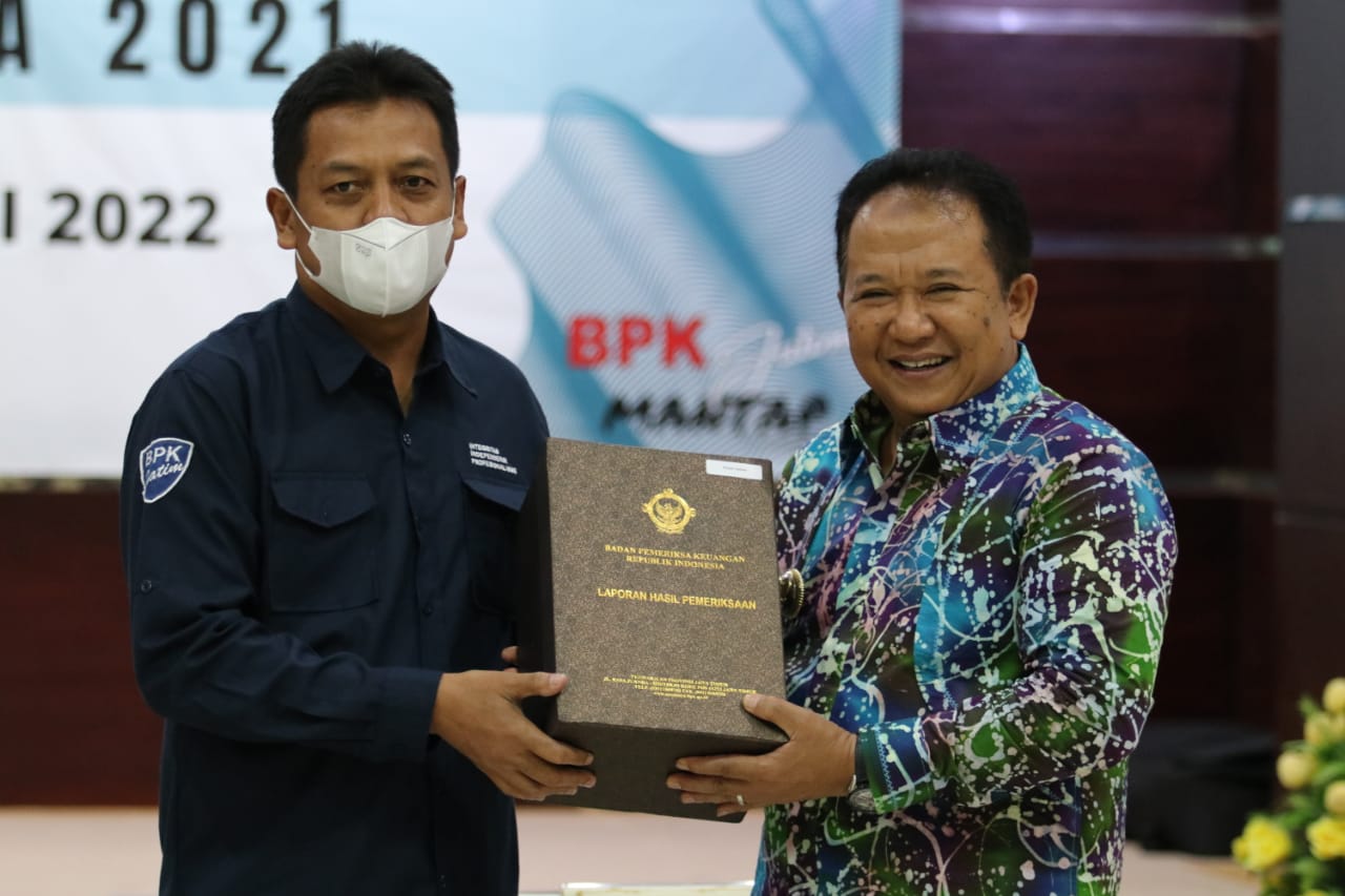 OPINI BPK UNTUK PEMKAB JEMBER NAIK 1 TINGKAT, BUPATI HENDY TARGETKAN WTP PADA 2022