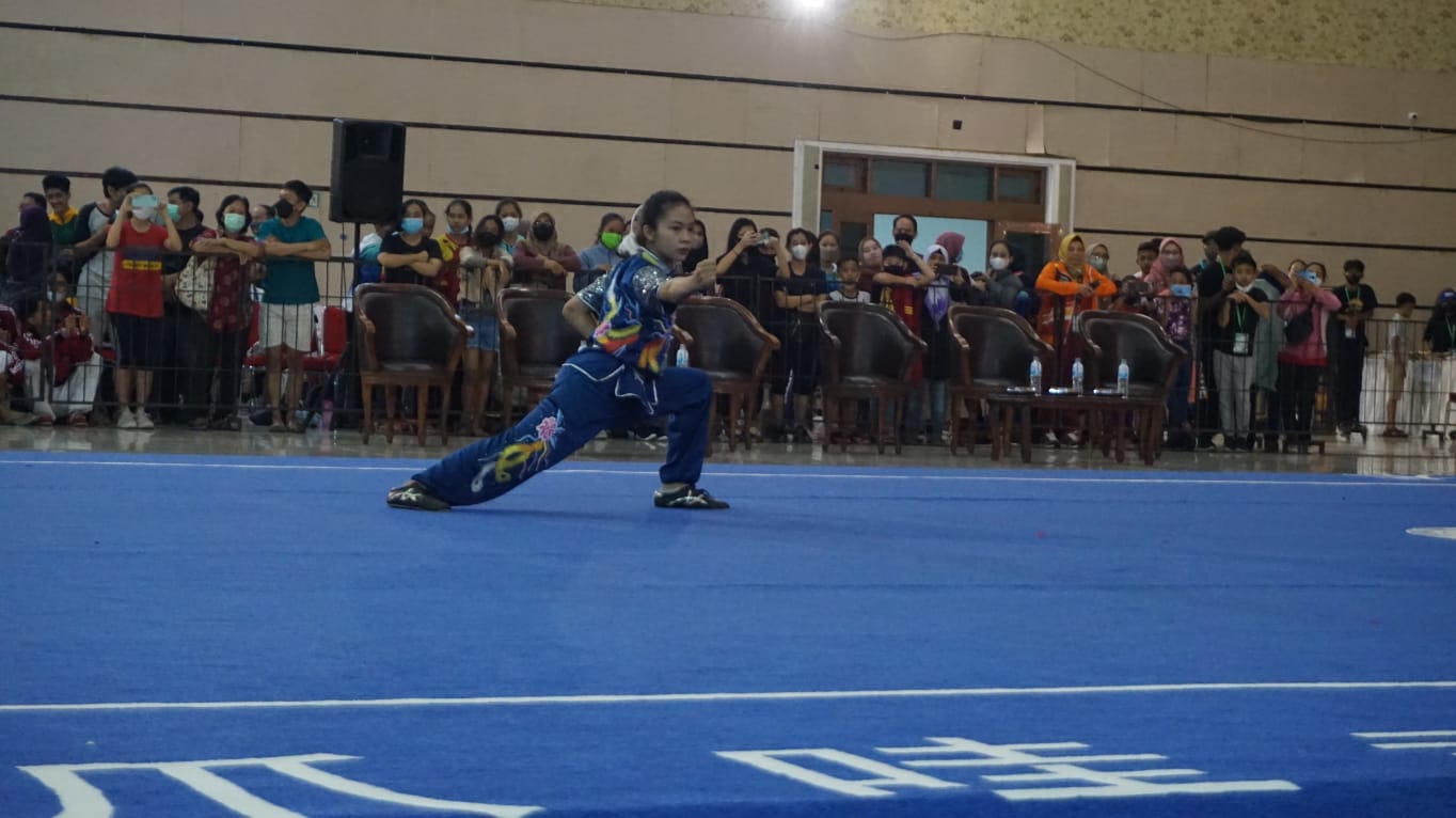 CABOR WUSHU SUMBANG MEDALI PERTAMA UNTUK JEMBER DI PORPROV JATIM VII