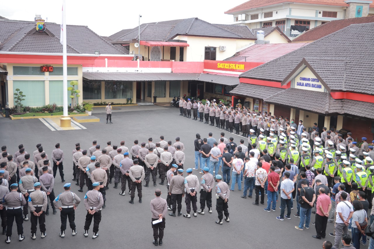 RIBUAN ANGGOTA PSHT JEMBER BAKAL BERSELAWAT DI JSG, SELURUH POLSEK KAWAL KEBERANGKATAN DAN KEPULANGAN