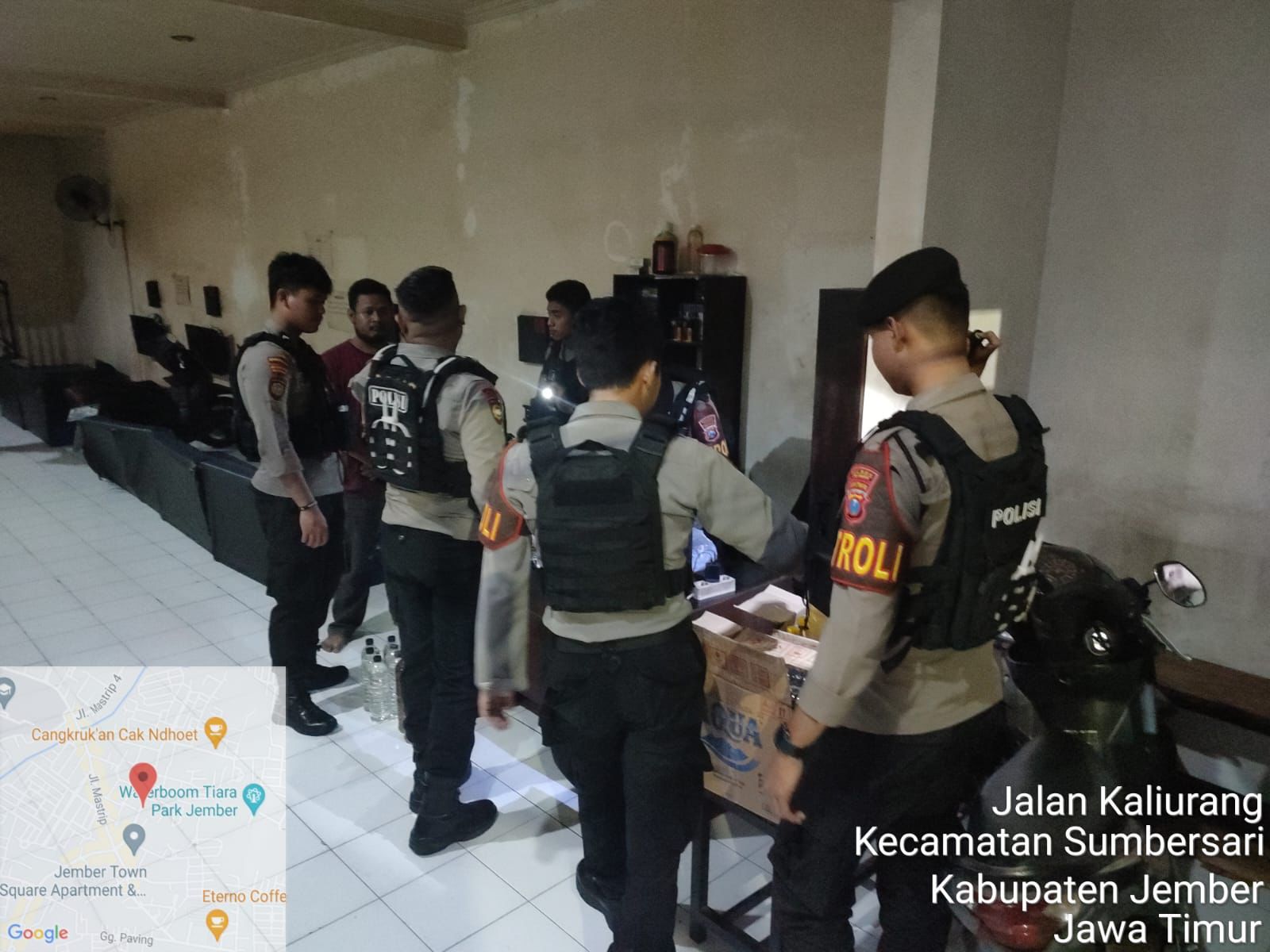 86 BOTOL MIRAS DIAMANKAN DARI RENTAL PS DI SUMBERSARI, TERUNGKAP DARI 2 PEMUDA YANG PESTA CIU GEDHANG KLUTUK DI KALIWATES