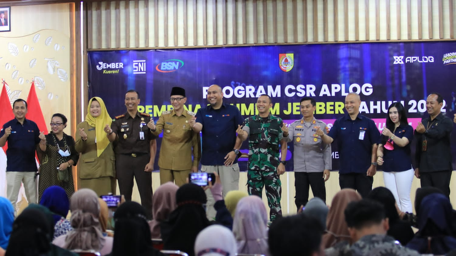 PEMKAB JEMBER GANDENG PT APLOG BERIKAN PEMBINAAN PADA 130 UMKM