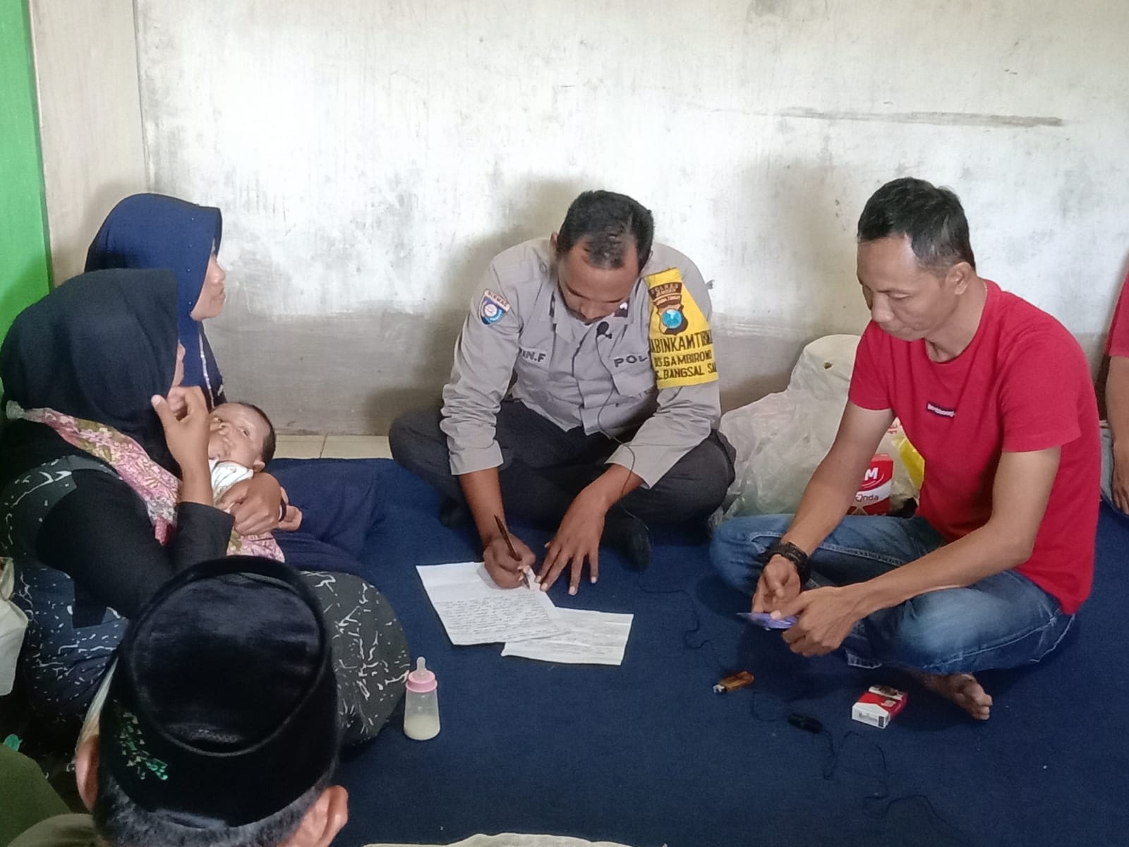 PELAKU PEMBUANG BAYI LAKI-LAKI DI BANGSALSARI PEKAN LALU, TERNYATA ANAK PENEMU