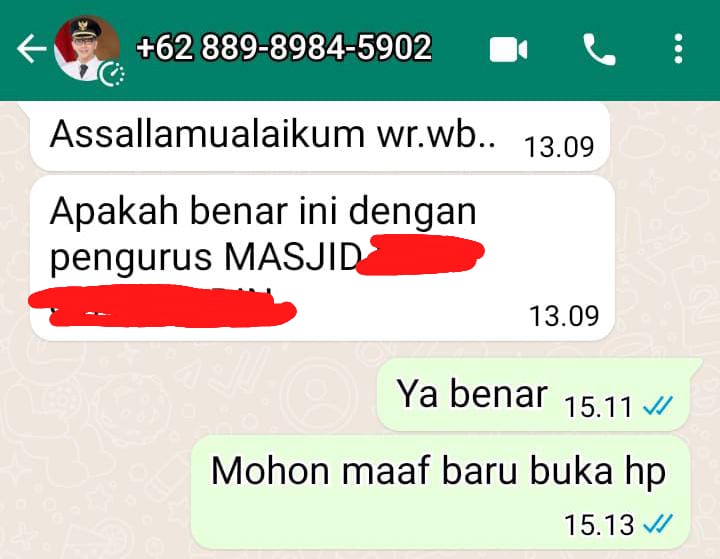 MODUS PENIPUAN SIBER CATUT NAMA GUS FIRJAUN, KADISKOMINFO JEMBER INGATKAN MASYARAKAT WASPADA