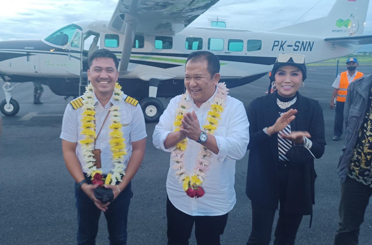 2 TAHUN VAKUM, PENERBANGAN DARI BANDARA DI JEMBER KEMBALI AKTIF DENGAN RUTE SURABAYA