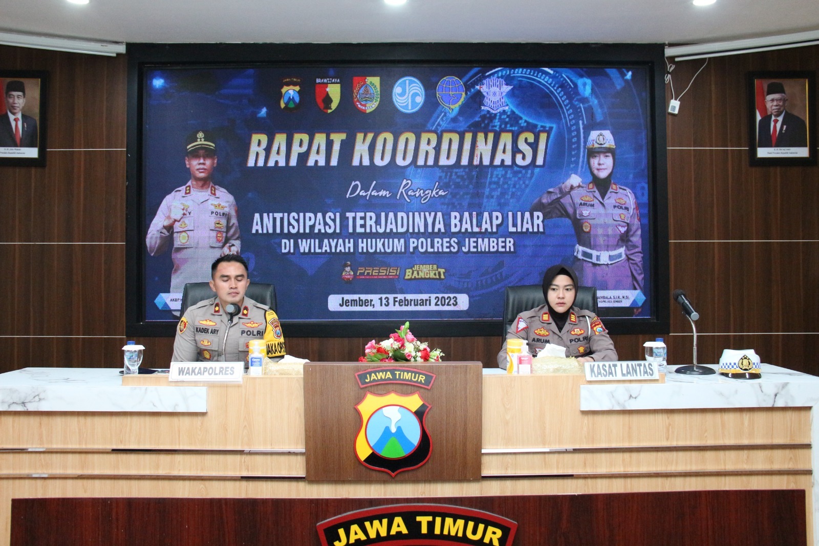 CEGAH BALAP LIAR DIKALANGAN PELAJAR SATLANTAS POLRES JEMBER MINTA SEKOLAH MELAKUKAN PENGAWASAN