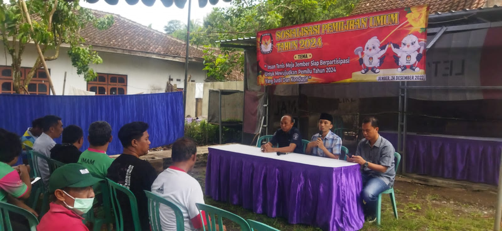 KPU JEMBER BAGI TIPS MENJADI PEMILIH CERDAS DALAM PEMILU 2024