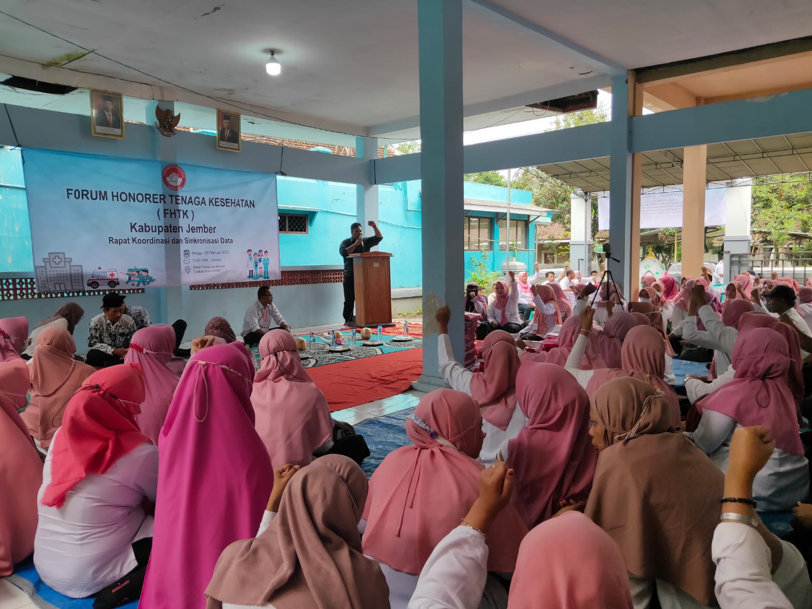 BUPATI TAK MERESPON SK PENGANGKATAN, RIBUAN TENAGA KESEHATAN HONORER SIAP MELAKUKAN AKSI MOGOK KERJA