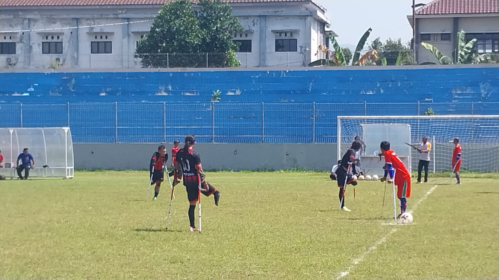 TERHALANG DANA, TURNAMEN SEPAK BOLA  AMPUTASI PIALA BUPATI TIDAK BERJALAN MAKSIMAL