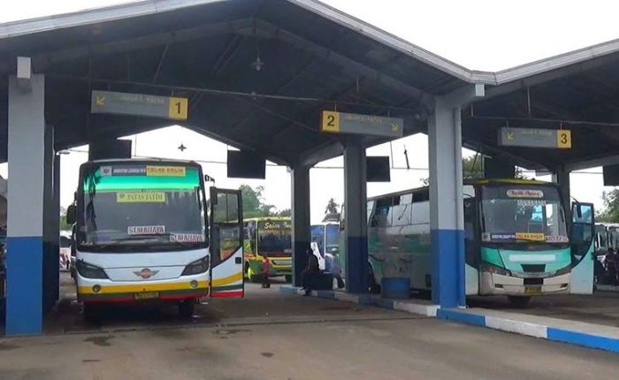 H-7 LEBARAN OKUPANSI PENUMPANG DI TERMINAL TAWANG ALUN JEMBER MASIH  9%