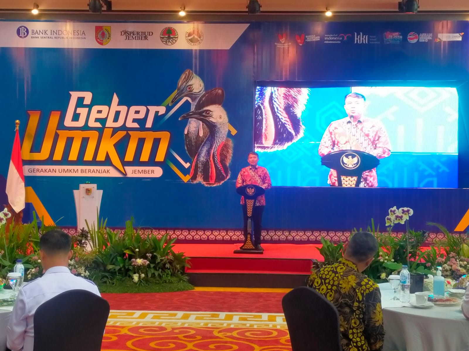 DORONG PEREKONOMIAN JEMBER, BI GELAR GEBER UMKM DAN LAUNCHING KAWASAN WISATA MERU BETIRI