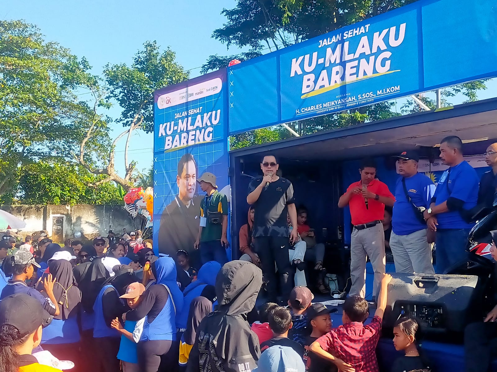 KU-MLAKU BARENG HCM DI BANGSALSARI DITEMANI HANGATNYA CUACA PAGI PASCA HUJAN BERHARI-HARI