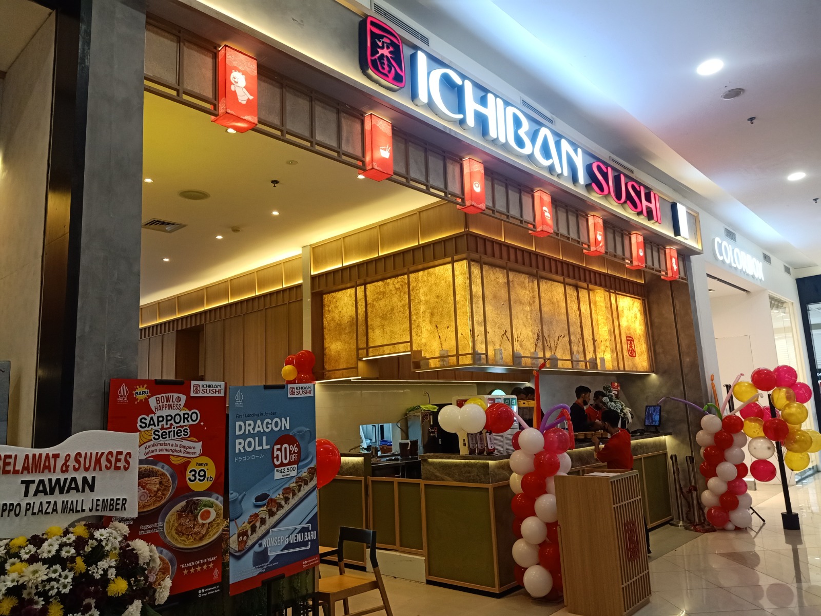 ICHIBAN SUSHI DAN TA WAN HADIRKAN PILIHAN MENU ORIENTAL DI JEMBER