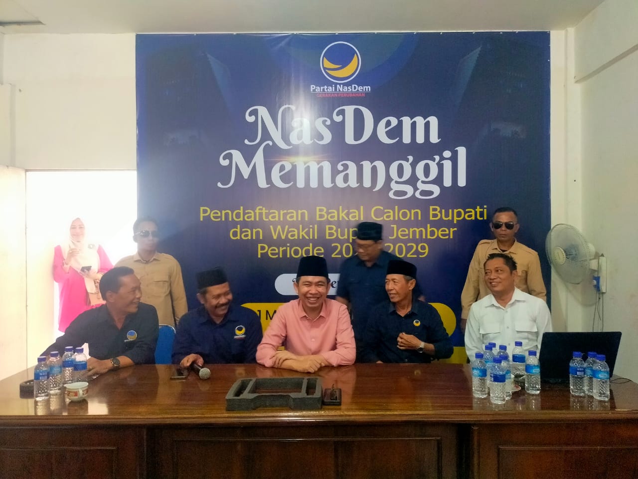 GERINDRA-NASDEM SEPAKAT INGIN CALON DARI KADER PARTAI DALAM PILKADA