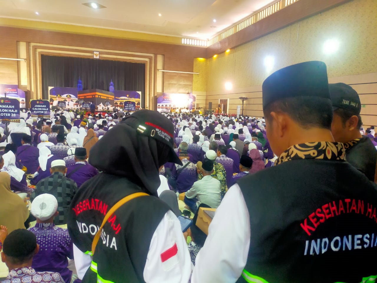 SEMINGGU JELANG PEMBERANGKATAN, JCH JEMBER GELAR DOA BERSAMA