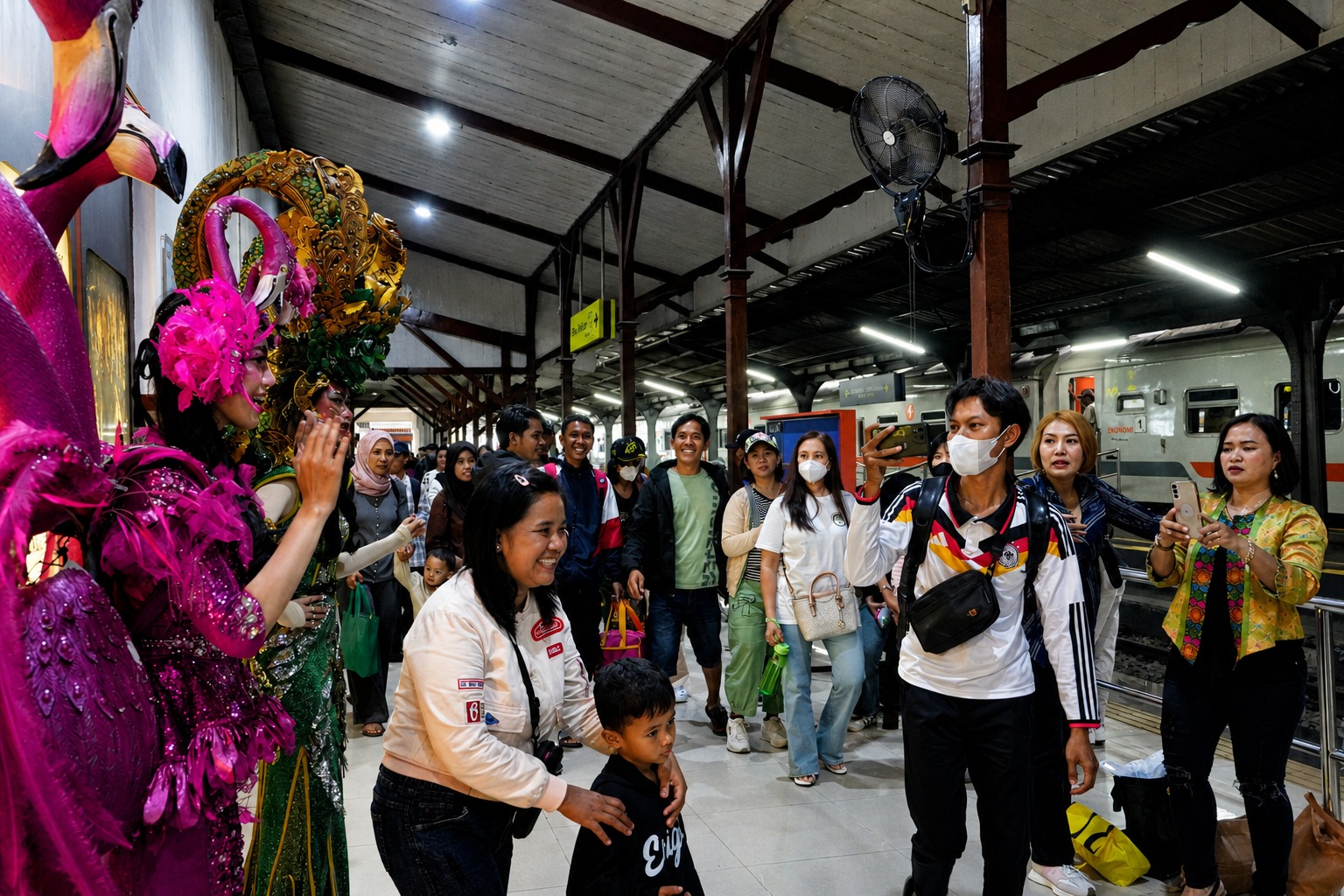 JFC 2026 DONGKRAK PENUMPANG KAI, STASIUN JEMBER DIPADATI LEBIH DARI 37 RIBU ORANG
