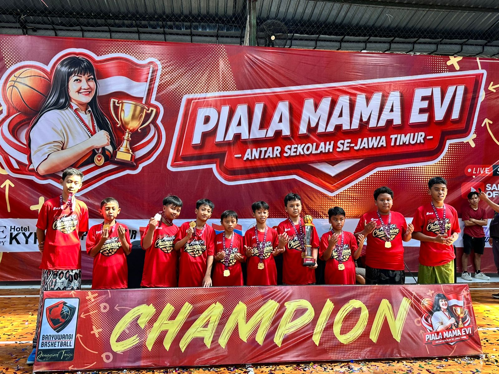 SD Al BAITUL AMIN 02 JEMBER BORONG JUARA PIALA MAMA EVI 2026