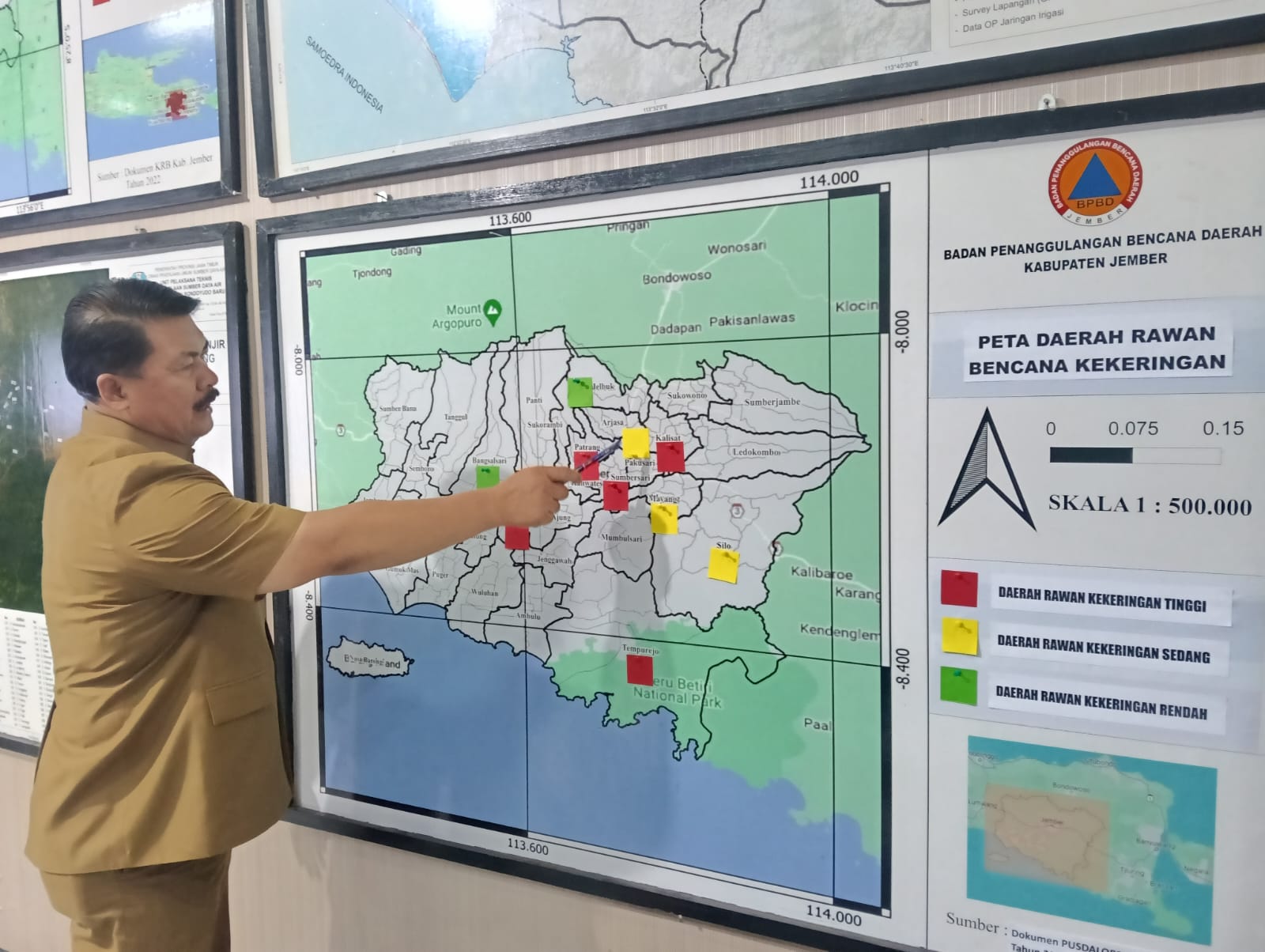 JEMBER SIAGA 1 KEKERINGAN, LEBIH DARI 1.000 KK TERDAMPAK
